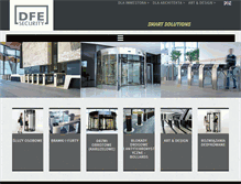 Tablet Screenshot of dfes.pl